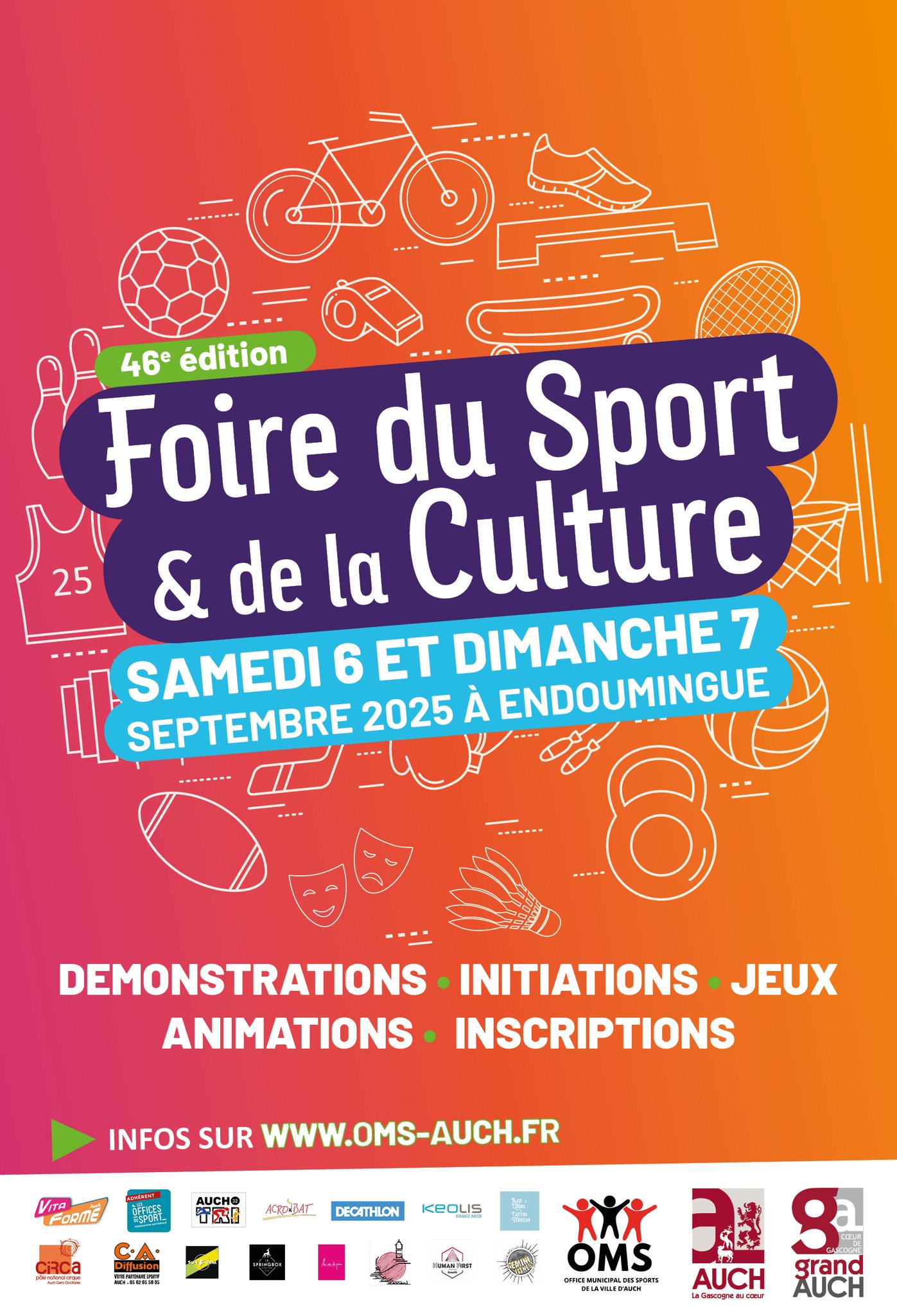 Le club ISO Auch à la Foire du Sport & de la Culture 2025